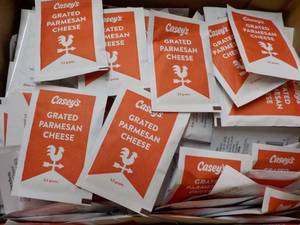 lot 137 image: 2 cases x 000 ct Grated Parmesan Cheese Best by 09102024