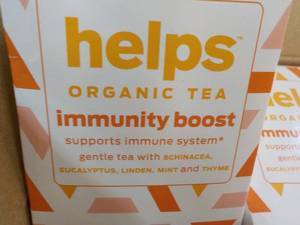lot 171 image: 96 Helps Organic Tea...