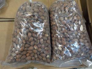 lot 198 image: 2 x 2 lb. Bags Roasted Whole Almonds