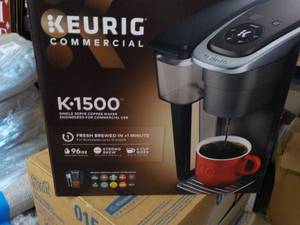 lot 206 image: Keurig Commercial K1500 Single Serve Coffee Maker