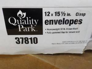 lot 236 image: 100 ct 12 x 15.5 Envelopes...