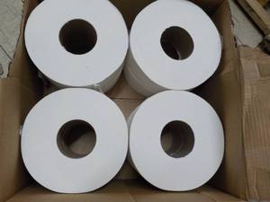 lot 260 image: 8 ct Scott Jr. Jumbo 2 ply Toilet Paper Rolls