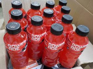 lot 265 image: 12 x 20 oz Bottles Powerade Fruit Punch