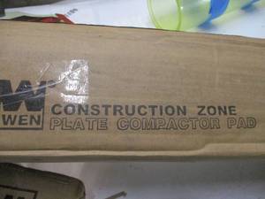 lot 26 image: WEN Plate Compactor Pad...