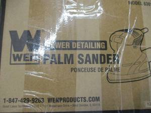 lot 8 image: WEN Palm Sander - used...