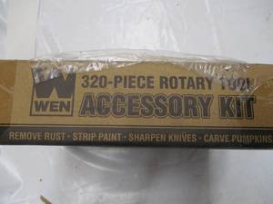 lot 18 image: WEN 320-Piece Rotary Tool Accessory Kit