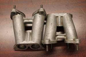 Set of 2 Used Automotive Intake Manifolds - Compatible Parts