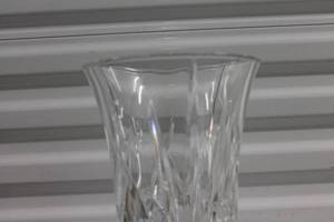Elegant Cut Glass Crystal Vase