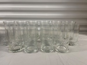Three Sets of Water Glasses