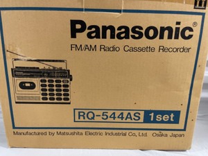 1978 Panasonic RQ-544AS FMAM Radio Cassette Recorder