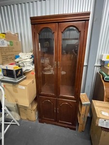 Glass-fronted Curio Cabinet