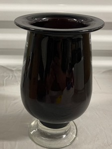 Deep Red Vase