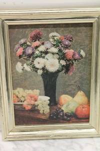 Pair of Framed Floral Still Life Paintings