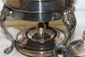 FB Rogers Silver Co. Silver Plated Tea Set with Tray