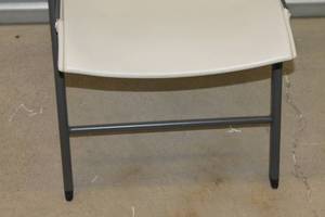 Lifetime Beige Folding Chair