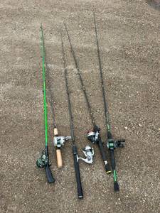 lot 46 image: Fishing Rods & Reels