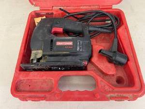 lot 58 image: Craftsman 3.5 Amp Jigsaw & New Blades