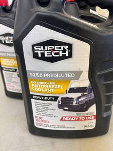 lot 66 image: 3 Gallons 5050 Heavy-Duty Prediluted AntifreezeCoolant