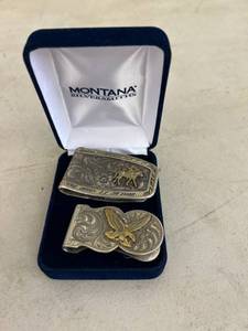 lot 116 image: Montana Silversmiths Money Clips