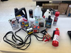 lot 143 image: Jumper Cable & Auto Supplies