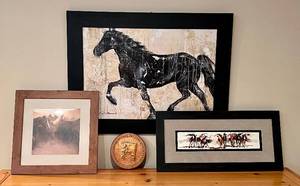 lot 162 image: Cowboy Home Dcor Collection