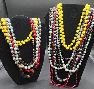 lot 83 image: Colorful Costume Jewelry Collection