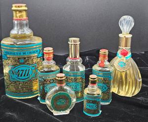 lot 192 image: Collection of No. 4711 Eau De Cologne and Bottles