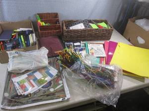 (EW7) Assortment of Office Supplies Etc