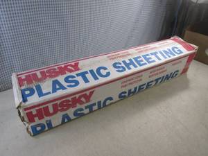 (F-3) Partial Roll of Husky Plastic Sheeting