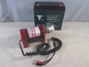 (CS) Hobbico Torque Master 90 Deluxe 12V Starter for Model Airplanes with Battery - Works Great