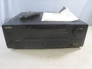 (D-3) KLH Audio Systems R5100 Audio Video Receiver with Remote and Manual - Powers On