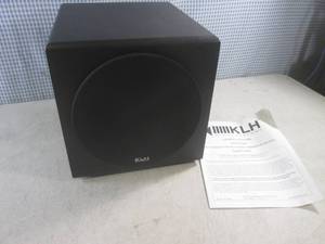 (A-2) KLH Audio Systems HTA-6108 Subwoofer Speaker with Manual - Powers On