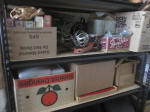 (BR3) 2 Shelves Full of Assorted UnsoldUnclaimed Lots and Other