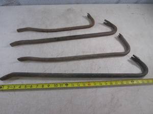 (F-2) 4 Pry Bars...