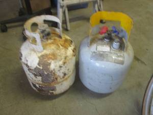 (RM6) Refrigerant and LP Tank...