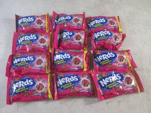 (B-3) 12 Bags Nerds Gummy Clusters Past Date