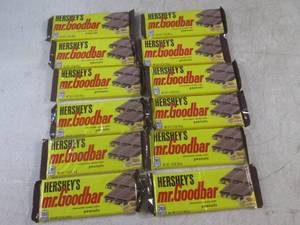 (B-3) 12 Hersheys Mr Goodbar Candy Bars Past Date