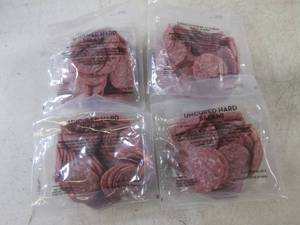 (B-2) 2 Pounds Uncured Hard Salami 4) 12 Pound Pouches