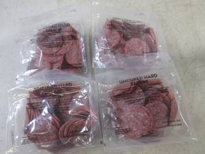 (B-2) 2 Pounds Uncured Hard Salami 4) 12 Pound Pouches