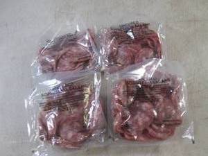 (B-2) 2 Pounds Uncured Sopressata Salami 4) 12 Pound Pouches