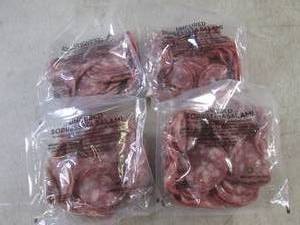 (B-2) 2 Pounds Uncured Sopressata Salami 4) 12 Pound Pouches