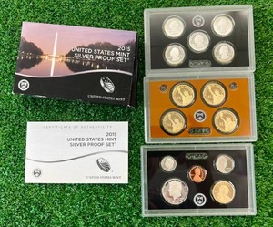 2015 US Mint Silver Proof Set