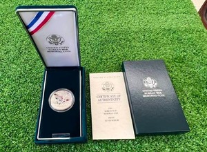 1991 Korean War Proof Silver Dollar Memorial Coin