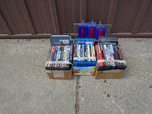 Assorted dvd movies. Western & action. As shown.