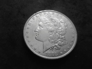 lot 2 image: 1878 8 Tailfeather Morgan Silver Dollar
