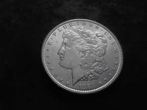 lot 19 image: 1889 Morgan Silver Dollar