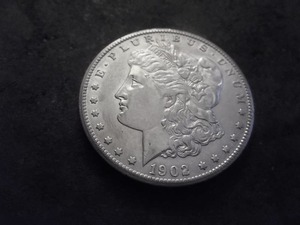 lot 30 image: 1902 S Morgan Silver Dollar