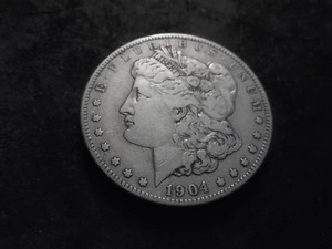 lot 34 image: 1904 S Morgan Silver Dollar