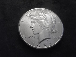 lot 35 image: 1926 S Peace Silver Dollar