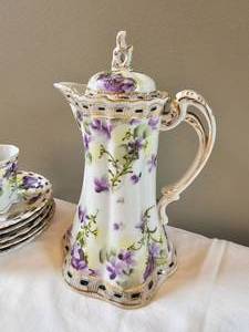 lot 101 image: Nippon Porcelain Tea Set